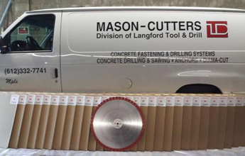 Van and Diamond Blades